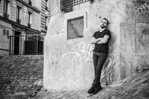 Jeremias Nussbaum à Paris Montmartre en 2016, © Lou Sarda