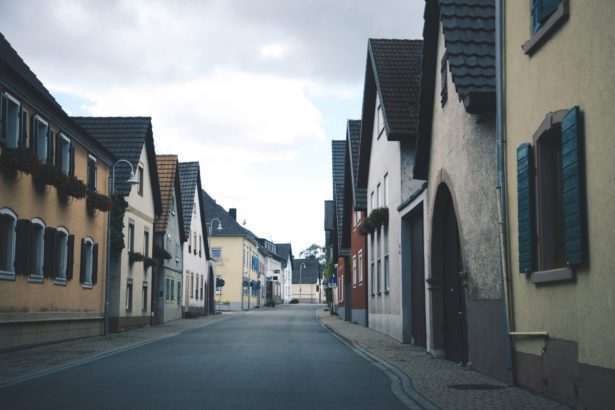 Eine Strasse im ehemaligen Endingen