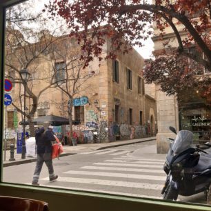 Un coin de rue à Barcelone